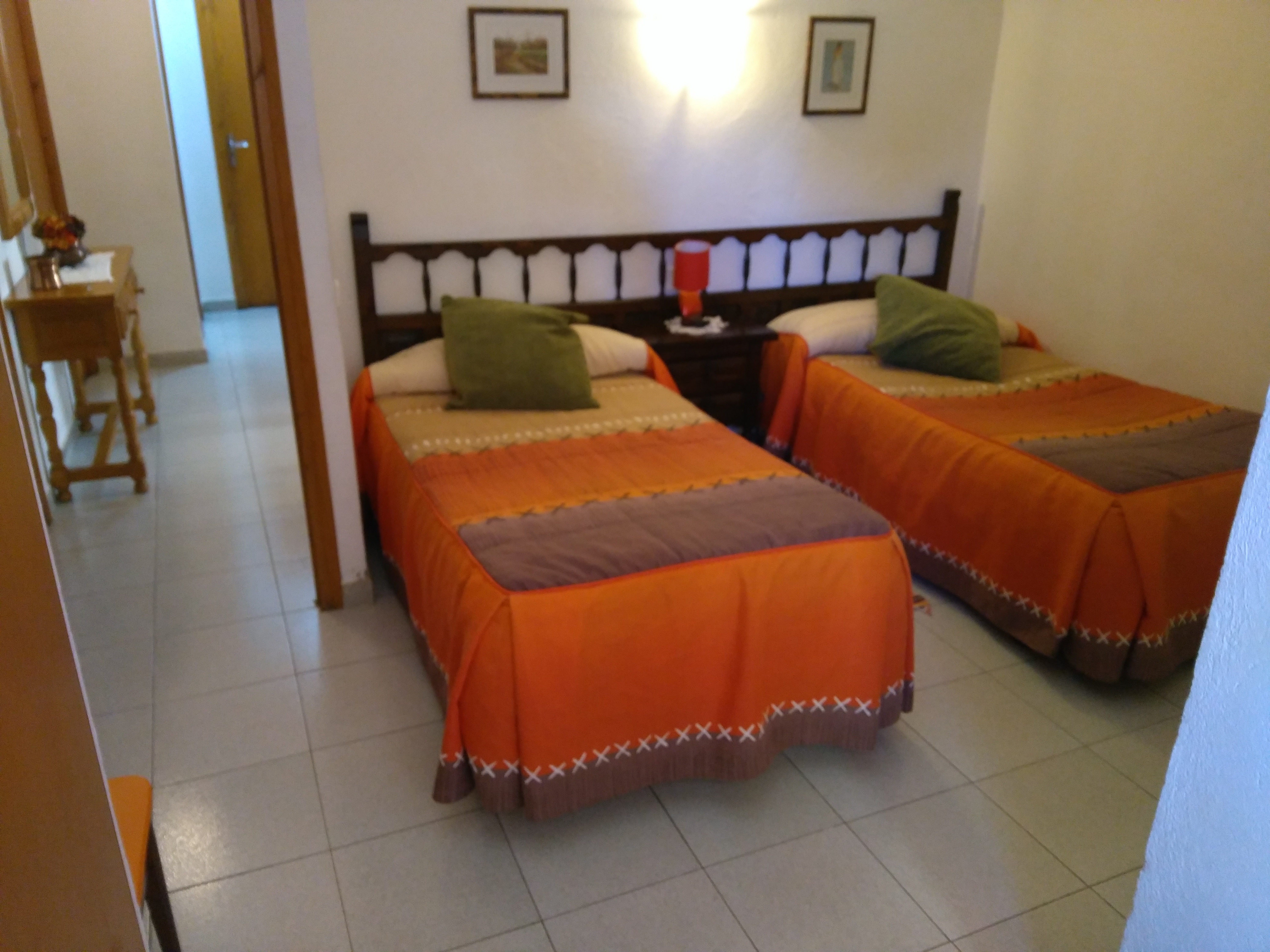 Habitació doble de l'apartament de Casa Campaner