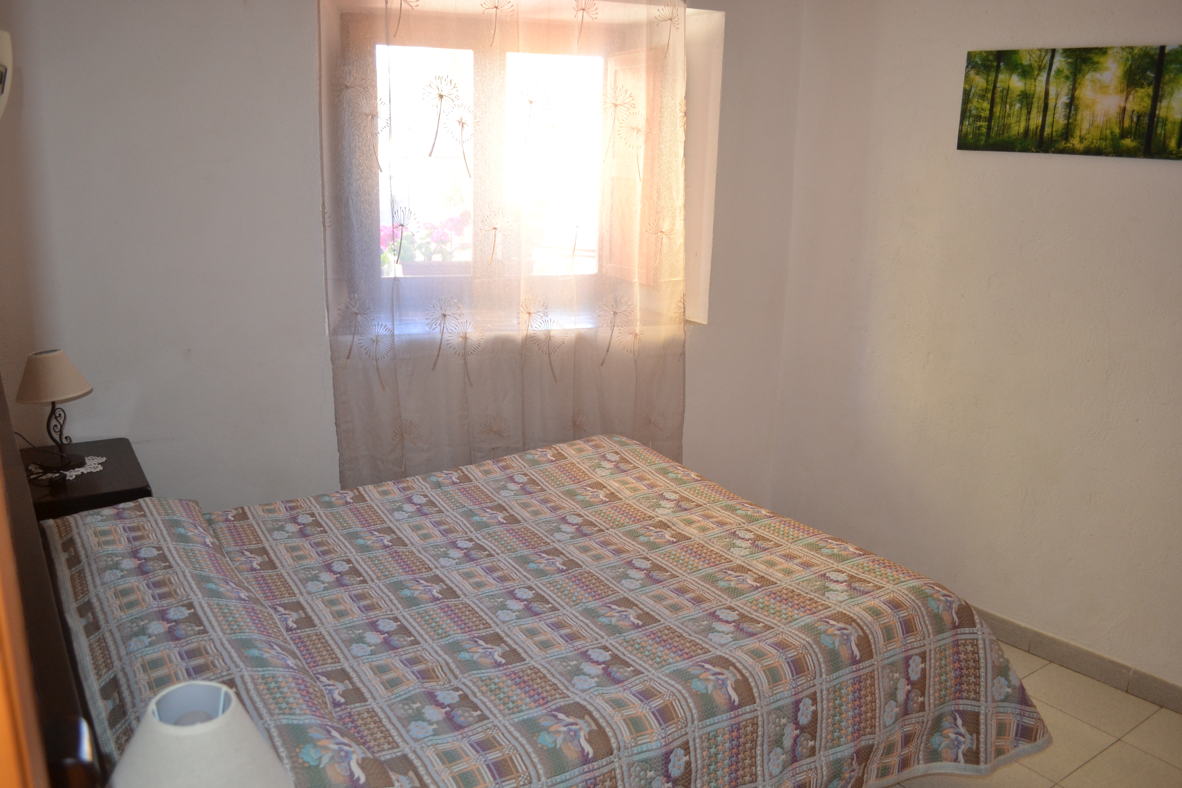 Habitació de matrimoni a Casa Campaner