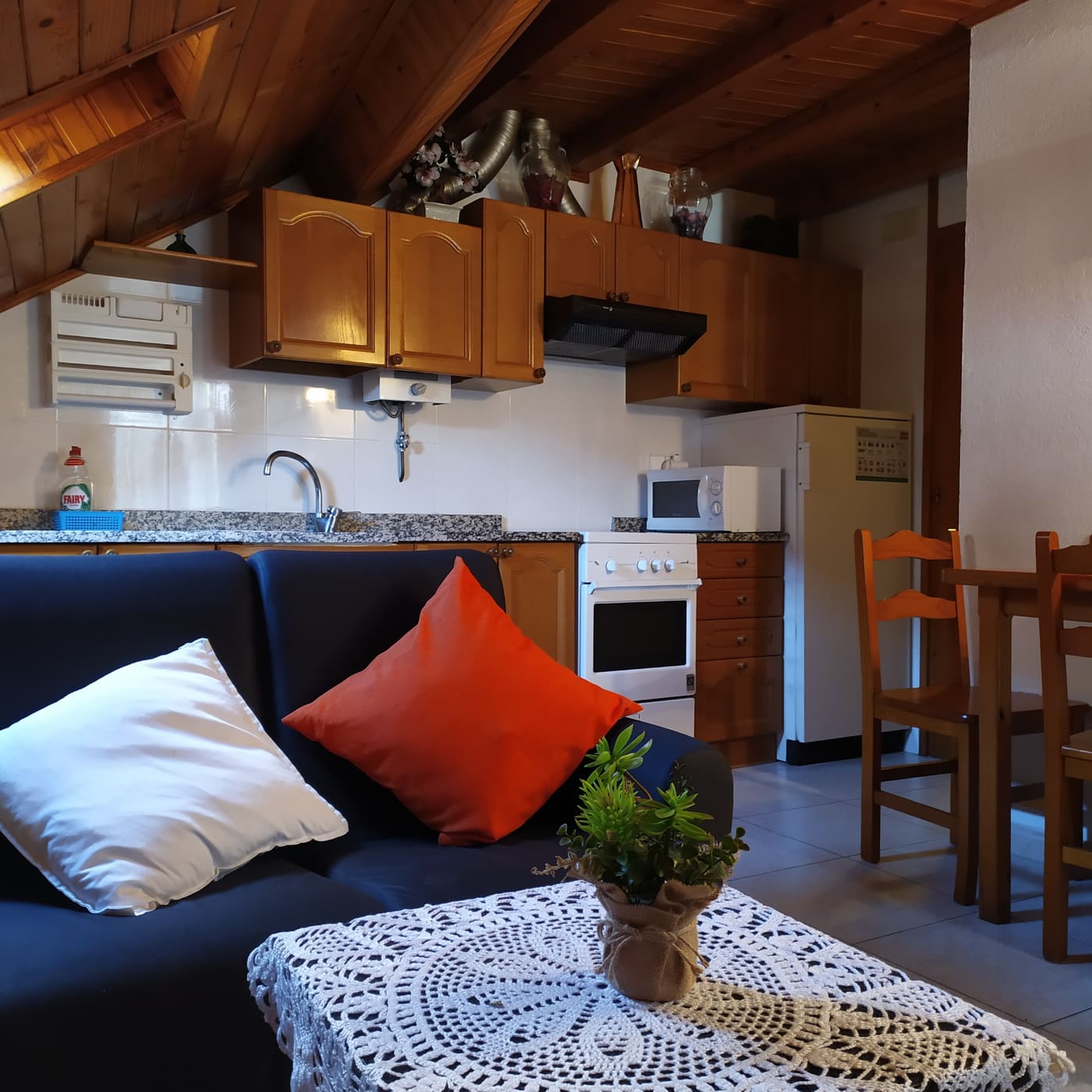Sala amb cuina